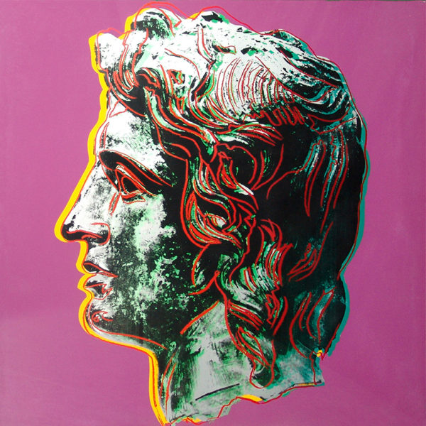 Εικονίδιο του έργου Άντυ Γουόρχολ, Μέγας Αλέξανδρος, 1981. Πατήστε για να ακούσετε την ακουστική περιγραφή του έργου και πληροφορίες για τον καλλιτέχνη.